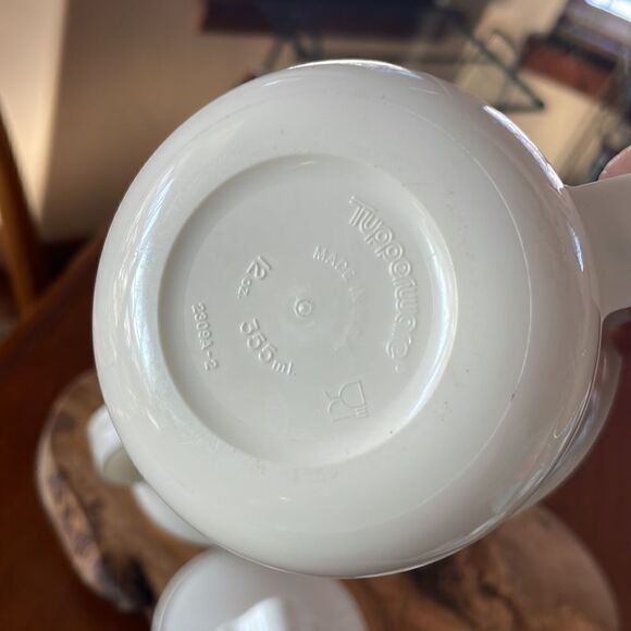 Vintage Tupperware Creamer & Sugar Set - Picture 3 of 6